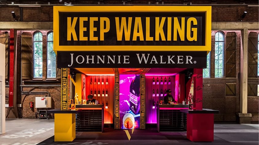 Johnnie Walker Beursstand